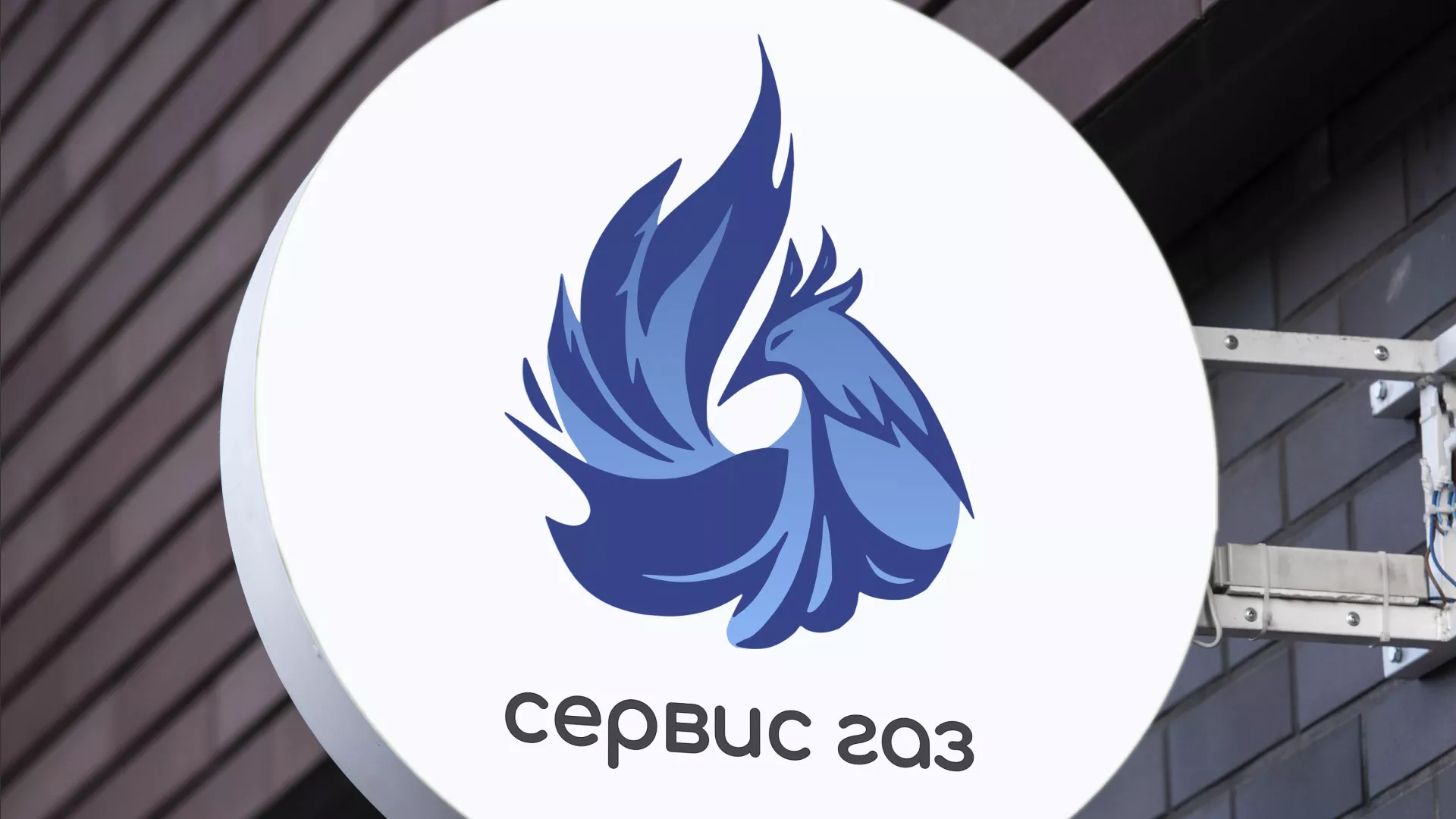 Создание логотипа «Сервис газ» в Электрогорске