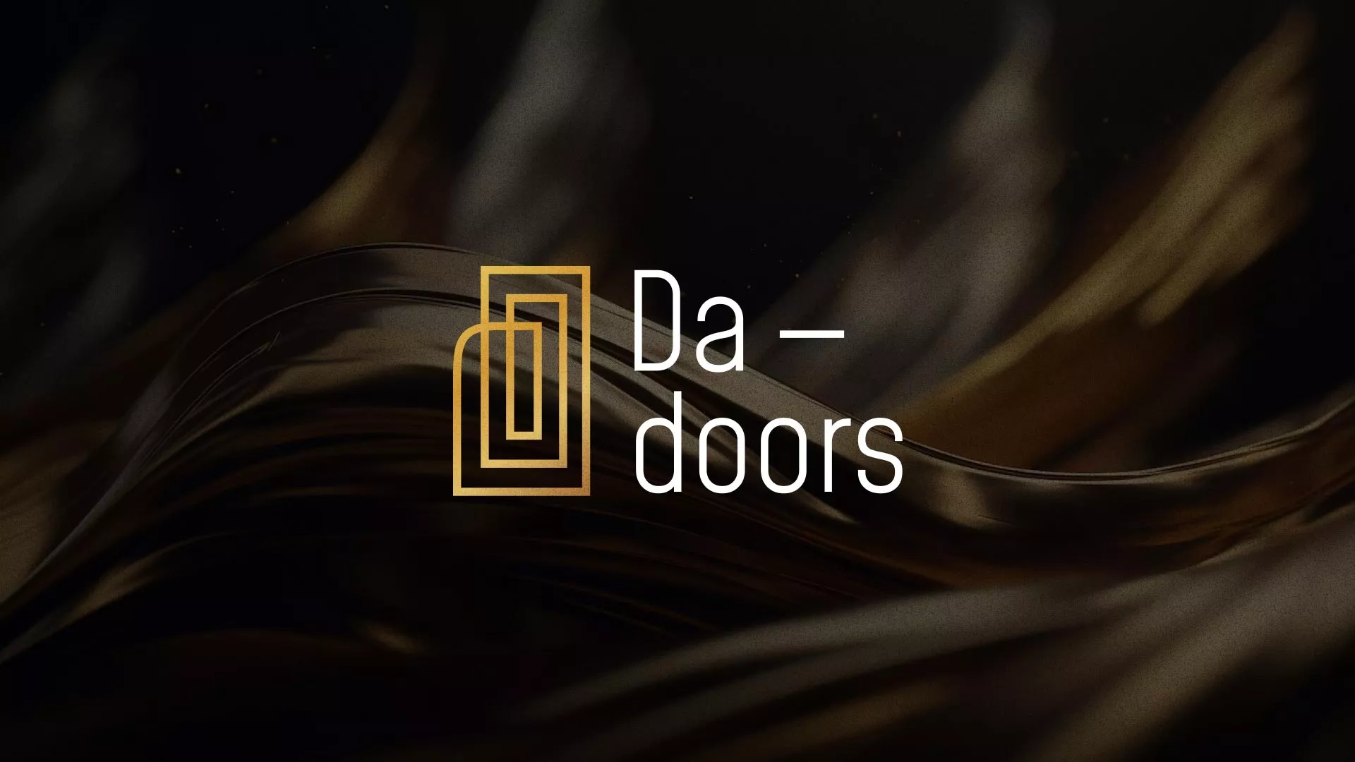 Разработка логотипа для компании «DA-DOORS» в Электрогорске